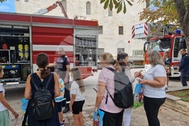 Разград - пожарна - демонстрации и награждаване