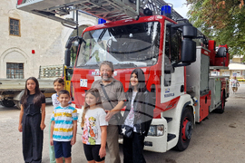 Разград - пожарна - демонстрации и награждаване