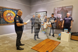 Разград - деца - конкурс „С очите си видях бедата” - награди