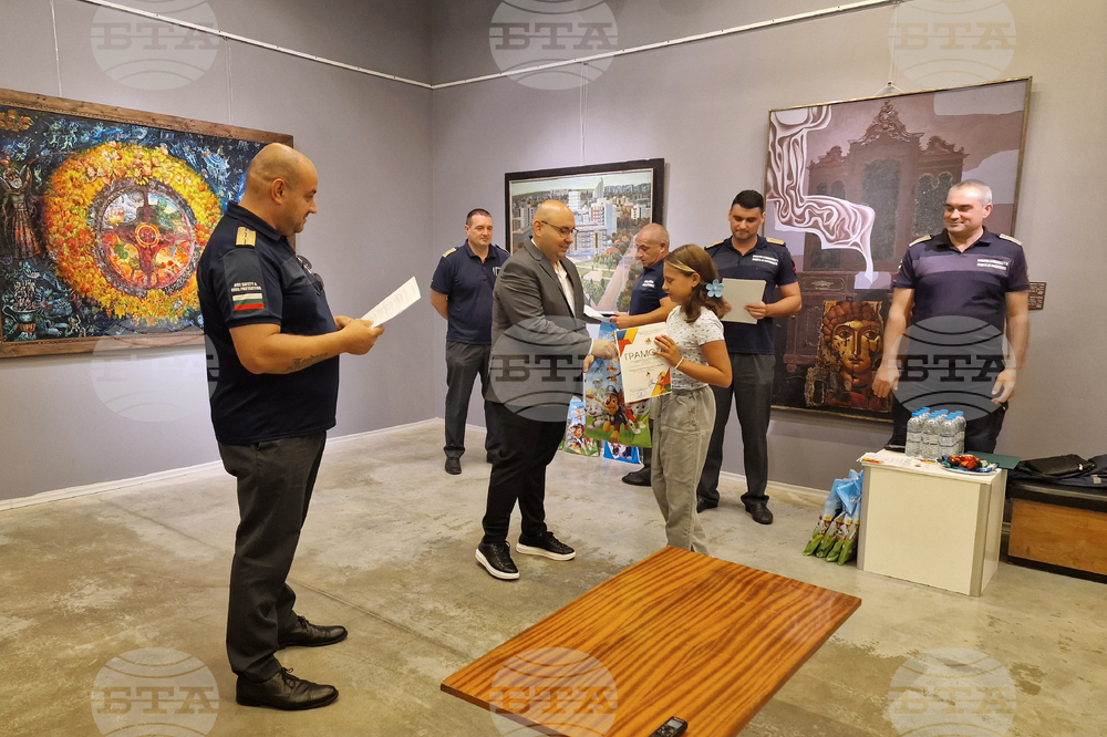 Разград - деца - конкурс „С очите си видях бедата” - награди