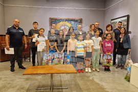 Разград - деца - конкурс „С очите си видях бедата” - награди