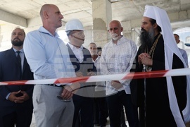 Храм „Св. патриарх Евтимий Търновски“ - Софийски митрополит Даниил - посещение