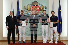 Президент - награди - български медалисти и финалисти