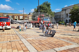 Добрич - пожарна - демонстрация