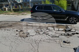 Варна - дъждове - улична настилка - поражения