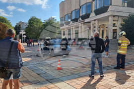 Добрич - пожарна - демонстрация