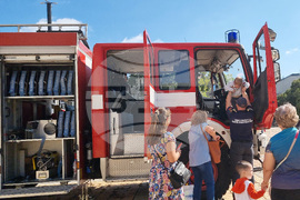 Добрич - пожарна - демонстрация