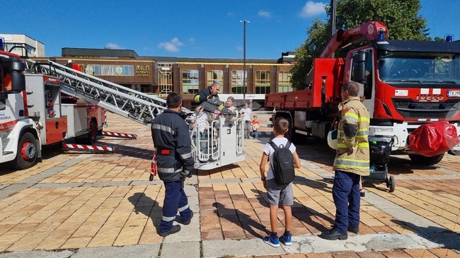 Добрич - пожарна - демонстрация