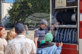 Добрич - пожарна - демонстрация