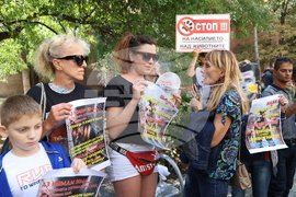 Протест в защита на бездомните животни