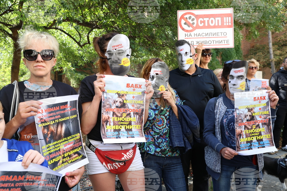 Протест в защита на бездомните животни