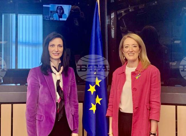 Белгия - Мария Габриел - кампания „Тя е лидер“