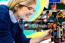 Белгия - Мария Габриел - кампания „Тя е лидер“