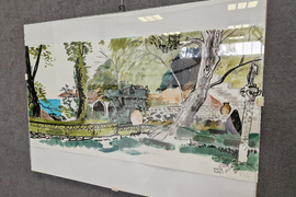 Търговище - Международен пленер за акварел „Никола Маринов“ - изложба