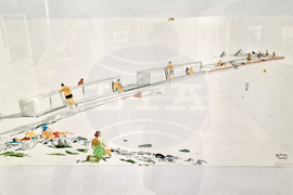 Търговище - Международен пленер за акварел „Никола Маринов“ - изложба