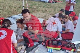 Село Марково - Български червен кръст - учение