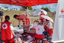 Село Марково - Български червен кръст - учение