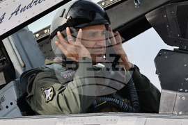 Авиобаза Граф Игнатиево - Румен Радев - демонстрационен полет