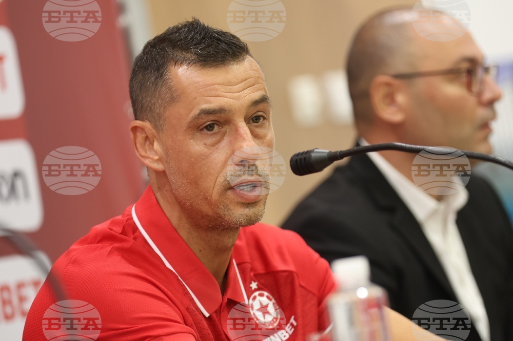 ЦСКА София - пресконференция - Александър Томаш