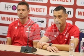 ЦСКА София - пресконференция - Александър Томаш