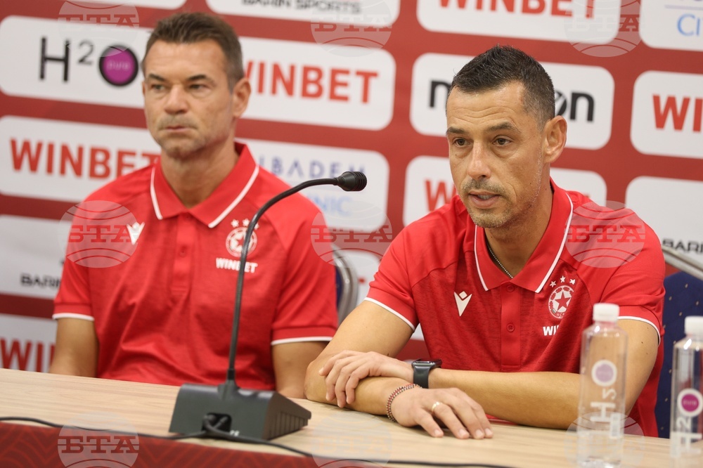 ЦСКА София - пресконференция - Александър Томаш