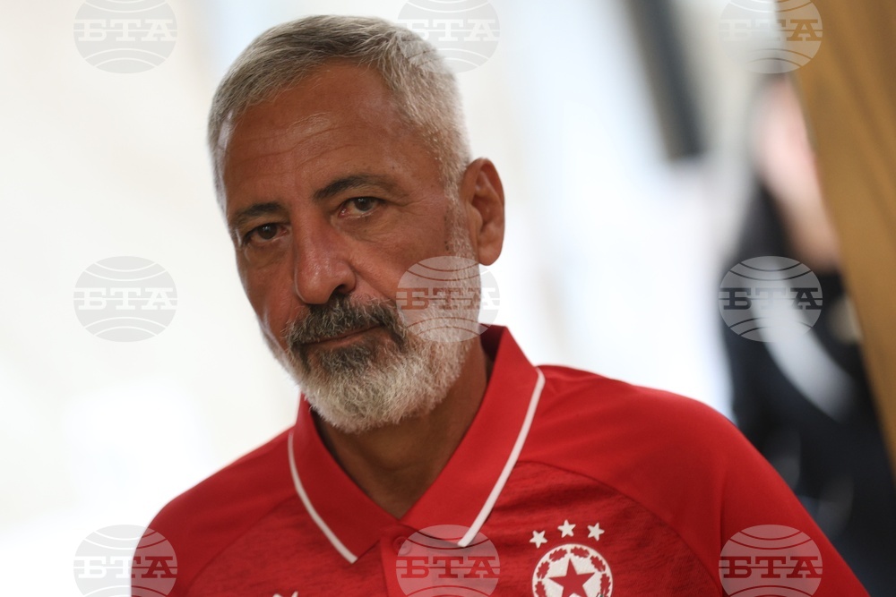 ЦСКА София - пресконференция - Христо Колев