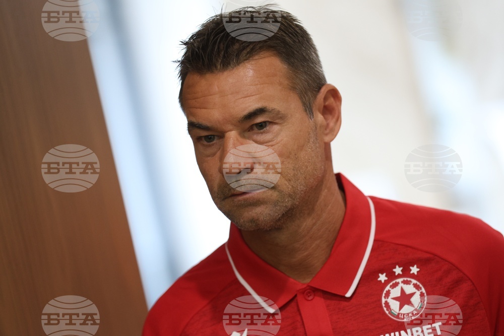 ЦСКА София - пресконференция - Константин Мирчев