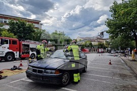 Монтана - пожарна - професионален празник - демонстрация