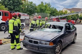 Монтана - пожарна - професионален празник - демонстрация