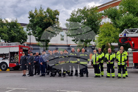 Монтана - пожарна - професионален празник - демонстрация