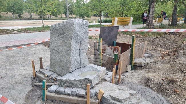 Търговище - нова чешма - паркова зона - изграждане