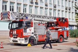 Търговище - Седмица на пожарната безопасност - парад на техника и демонстрация