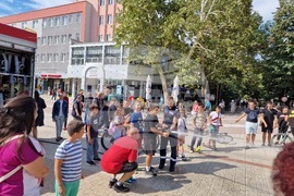 Търговище - Седмица на пожарната безопасност - парад на техника и демонстрация