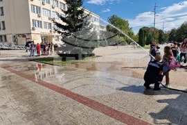 Търговище - Седмица на пожарната безопасност - парад на техника и демонстрация