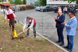 Кърджали - СУ „П.Р. Славейков“ - първа копка