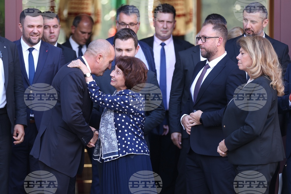 Румен Радев - Гордана Силяновска-Давкова - среща