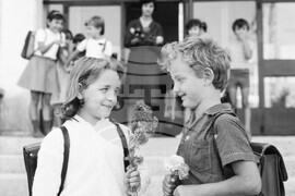 Първият учебен ден през 1984 година