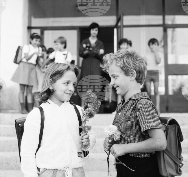 Първият учебен ден през 1984 година