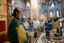 Патриарх Даниил - празнична литургия - Кръстовден