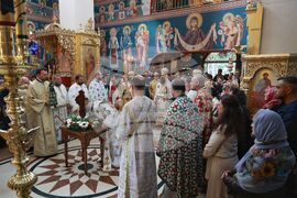 Патриарх Даниил - празнична литургия - Кръстовден