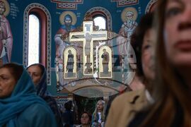 Патриарх Даниил - празнична литургия - Кръстовден