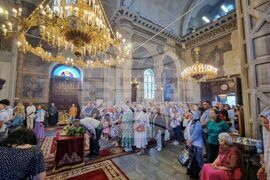 Бургас - Кръстовден - частица от Светия кръст - поклонение