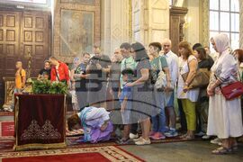 Бургас - Кръстовден - частица от Светия кръст - поклонение