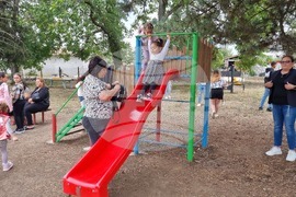 Село Ловец – спортна площадка – откриване