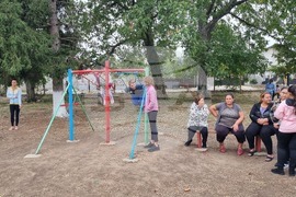 Село Ловец – спортна площадка – откриване