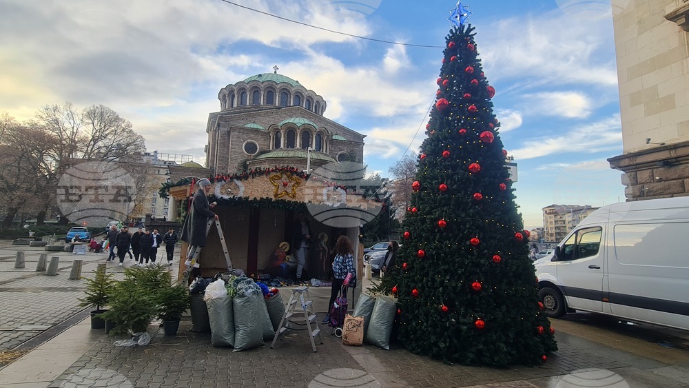 Къщичка със сцената на Рождество Христово ще бъде открита на площад "Св. Неделя"