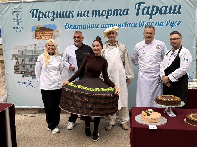 Община Русе: Празникът на торта Гараш събра рекорден брой състезатели в двата конкурса