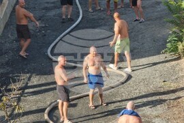 Созопол - къмпинг "Каваци" - пожар