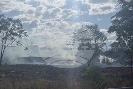 Созопол - къмпинг "Каваци" - пожар