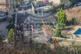 Созопол - къмпинг "Каваци" - пожар